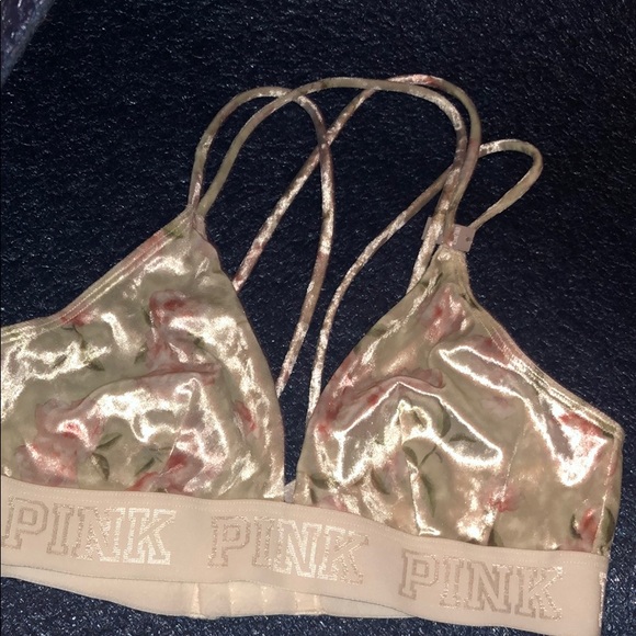 PINK unlined Bralette - Picture 2 of 4